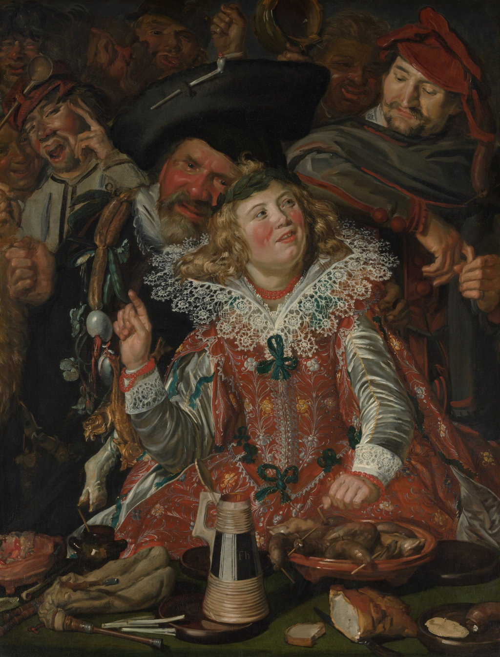 Shrovetide Revellers Frans Hals